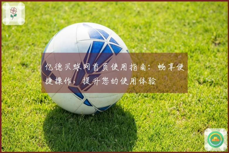 亿德买球网首页使用指南：畅享便捷操作，提升您的使用体验