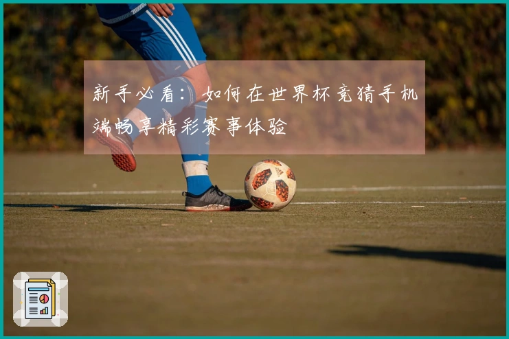 新手必看：如何在世界杯竞猜手机端畅享精彩赛事体验